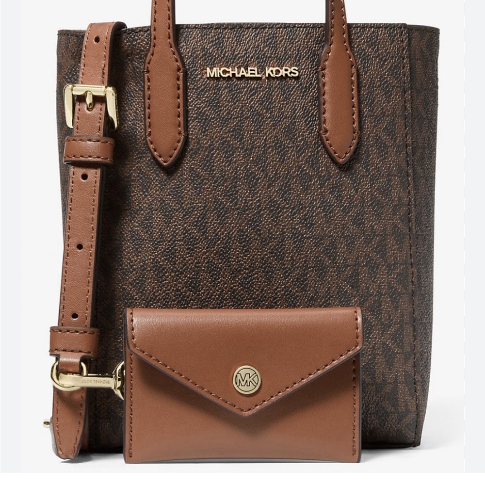 Michael Kors Brown Tote Bag - Picture 1 of 5